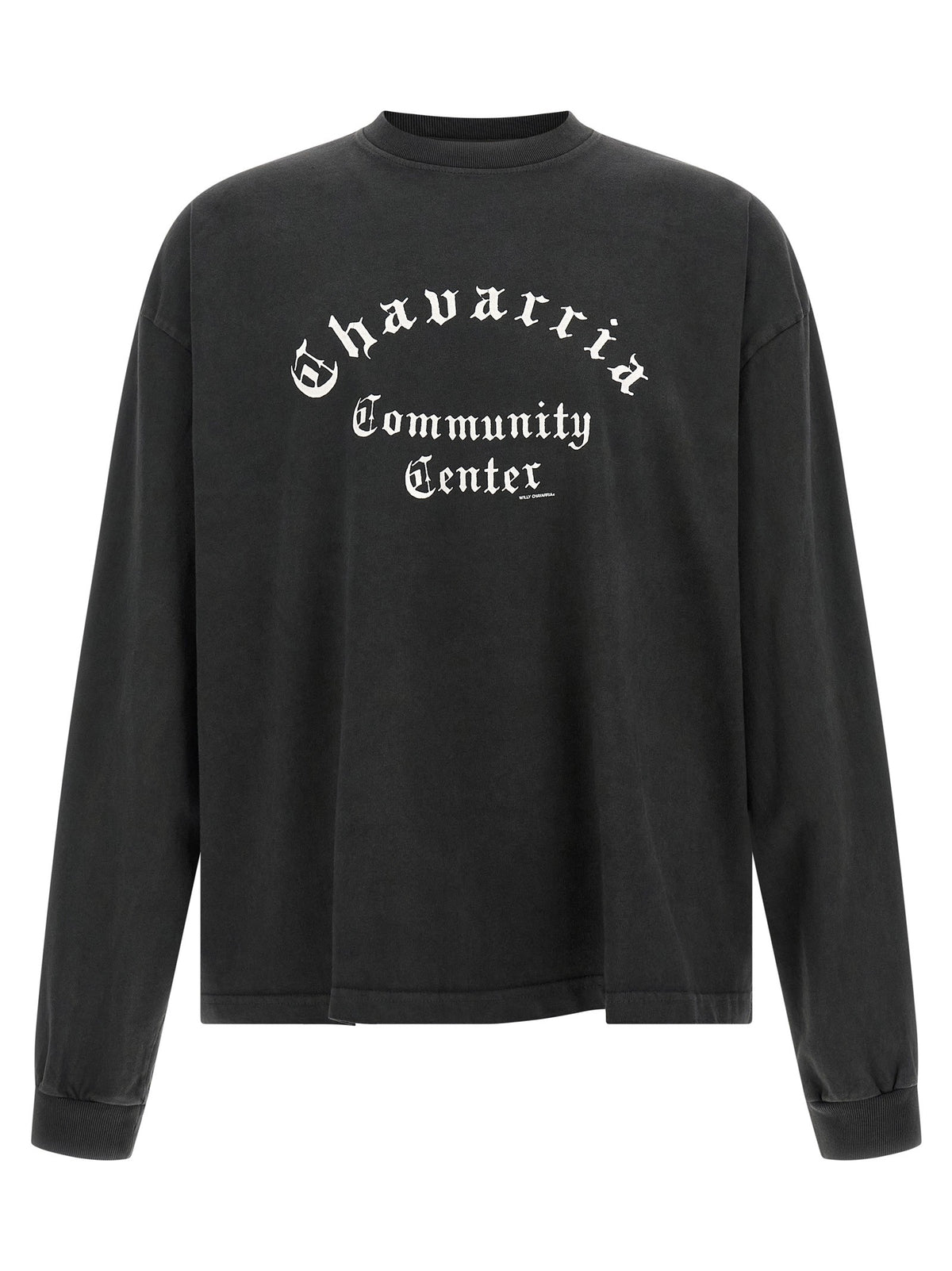 Willy Chavarria Community Center Shirt Black