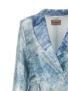 Le Twins Como Blazer Blue, view 3