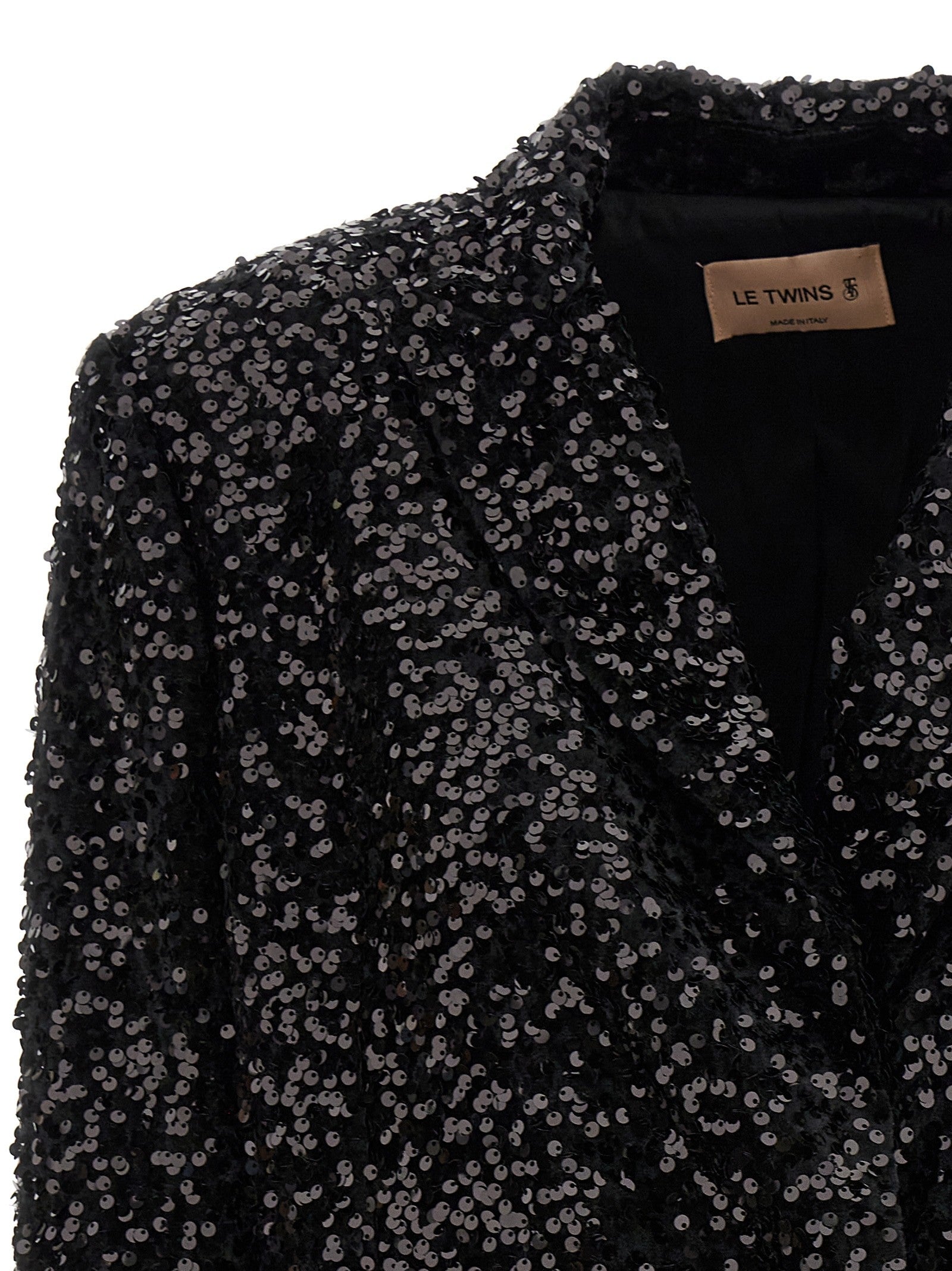 Le Twins Como Double Breasted Blazer Black