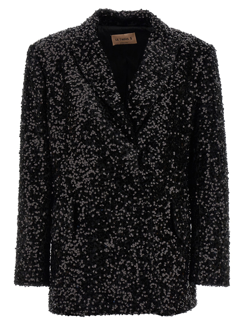 Le Twins Como Double Breasted Blazer Black