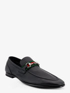 Gucci Men's Como Leather Loafers Black, view 2