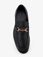 Gucci Men's Como Leather Loafers Black, view 5