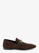 Gucci Men's Como Suede Loafers Gold