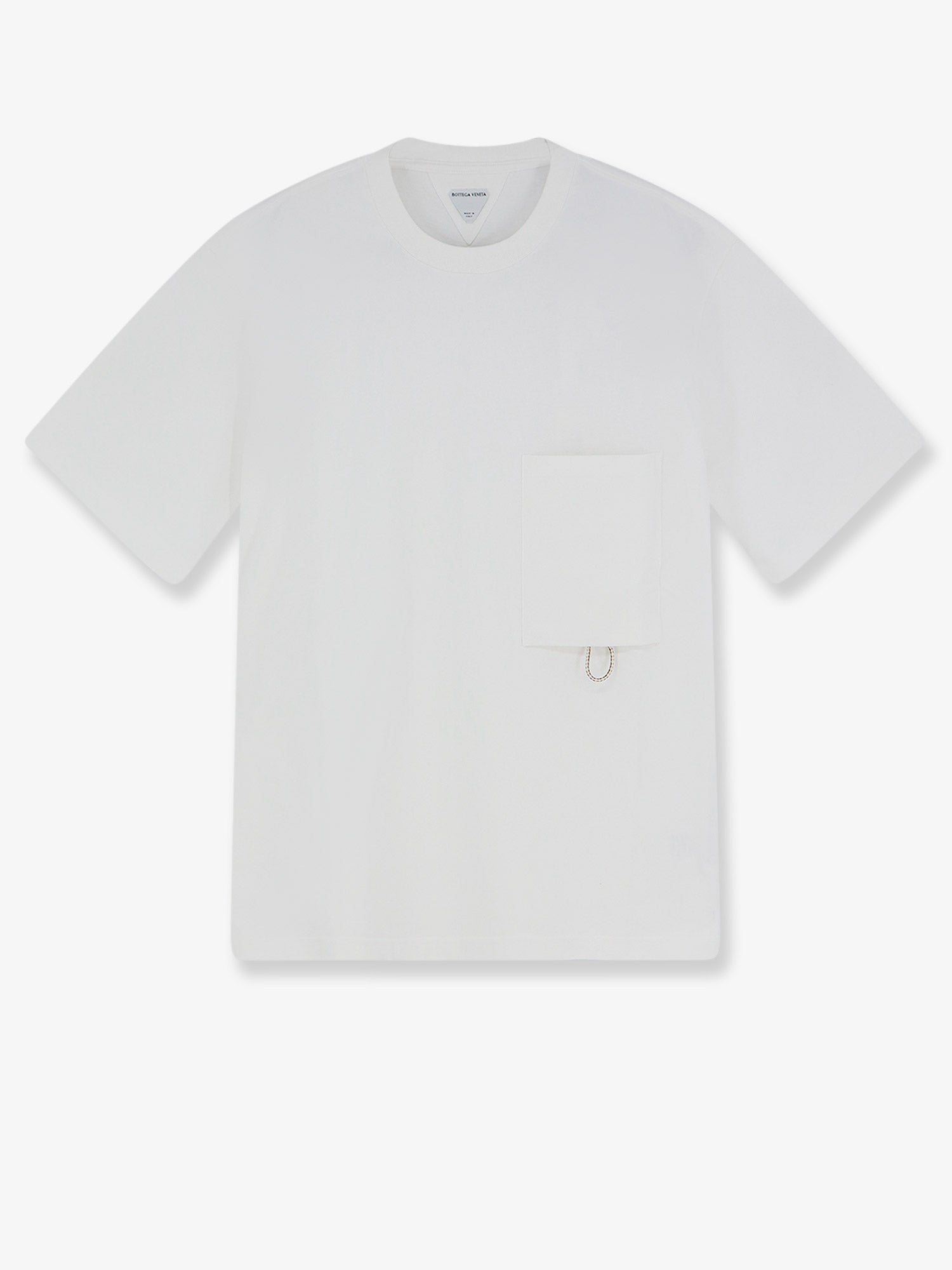 Bottega Veneta Men's Compact Cotton Shirt White