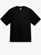 Bottega Veneta Men's Compact Cotton Shirt Black