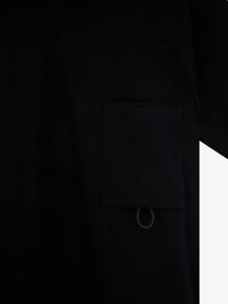 Bottega Veneta Men's Compact Cotton Shirt Black