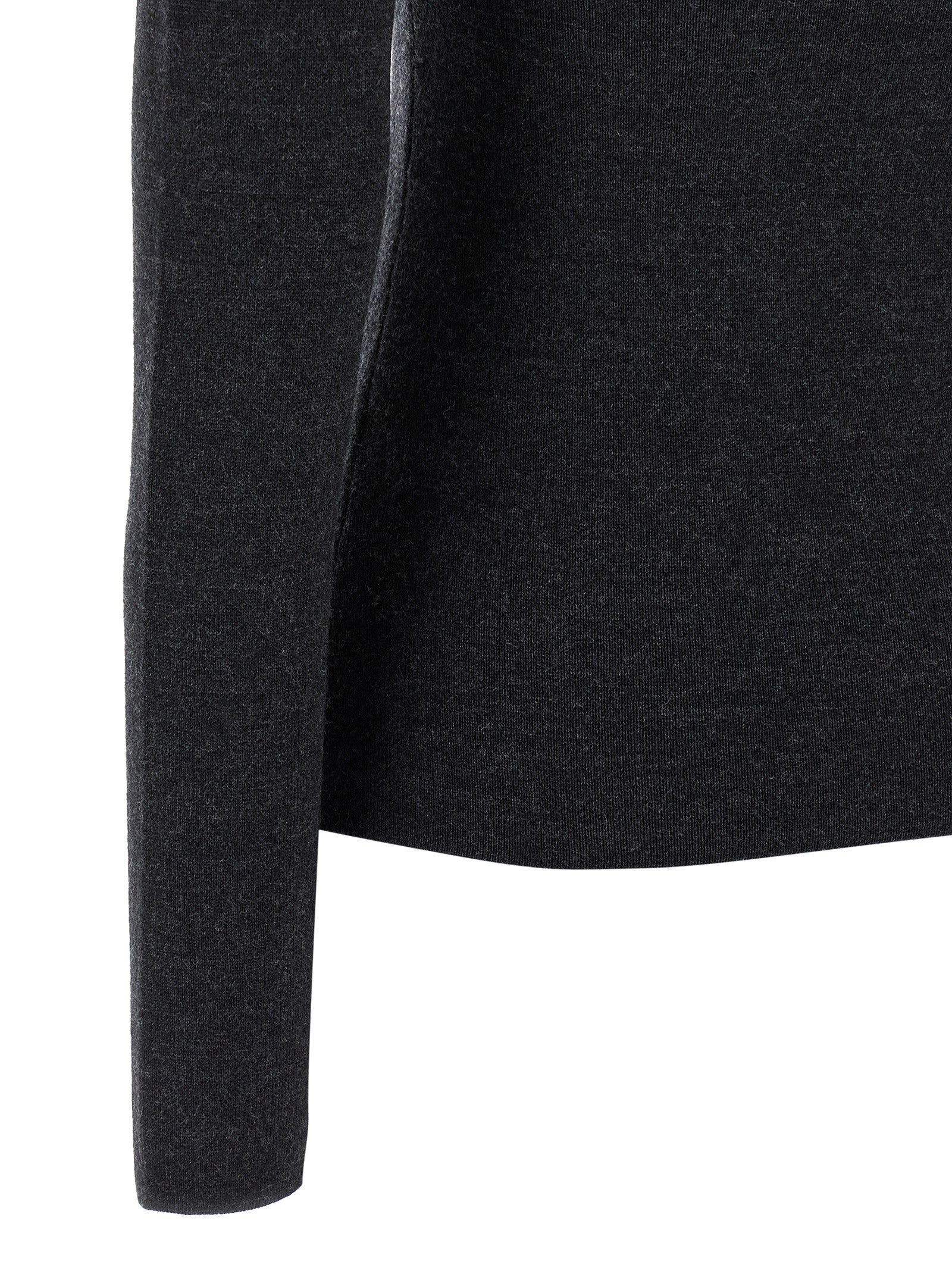 Toteme Compact Knit Sweater Grey