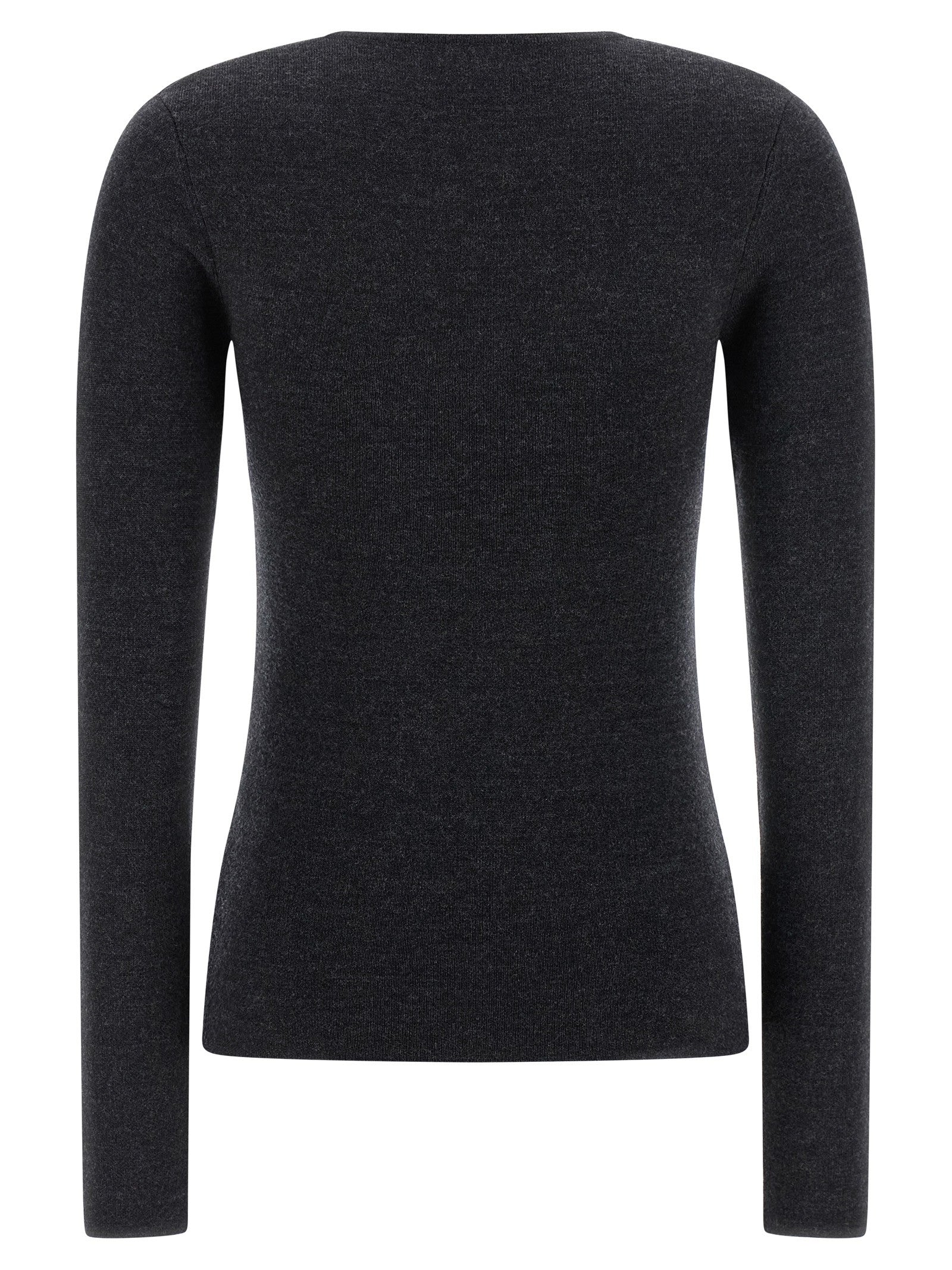 Toteme Compact Knit Sweater Grey