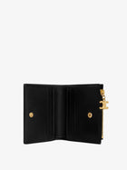 Celine Women's Compact Wallet Black, view 3