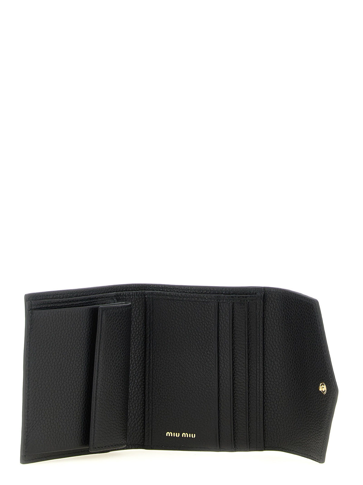 Miu Miu Compact Wallet Black, view 3