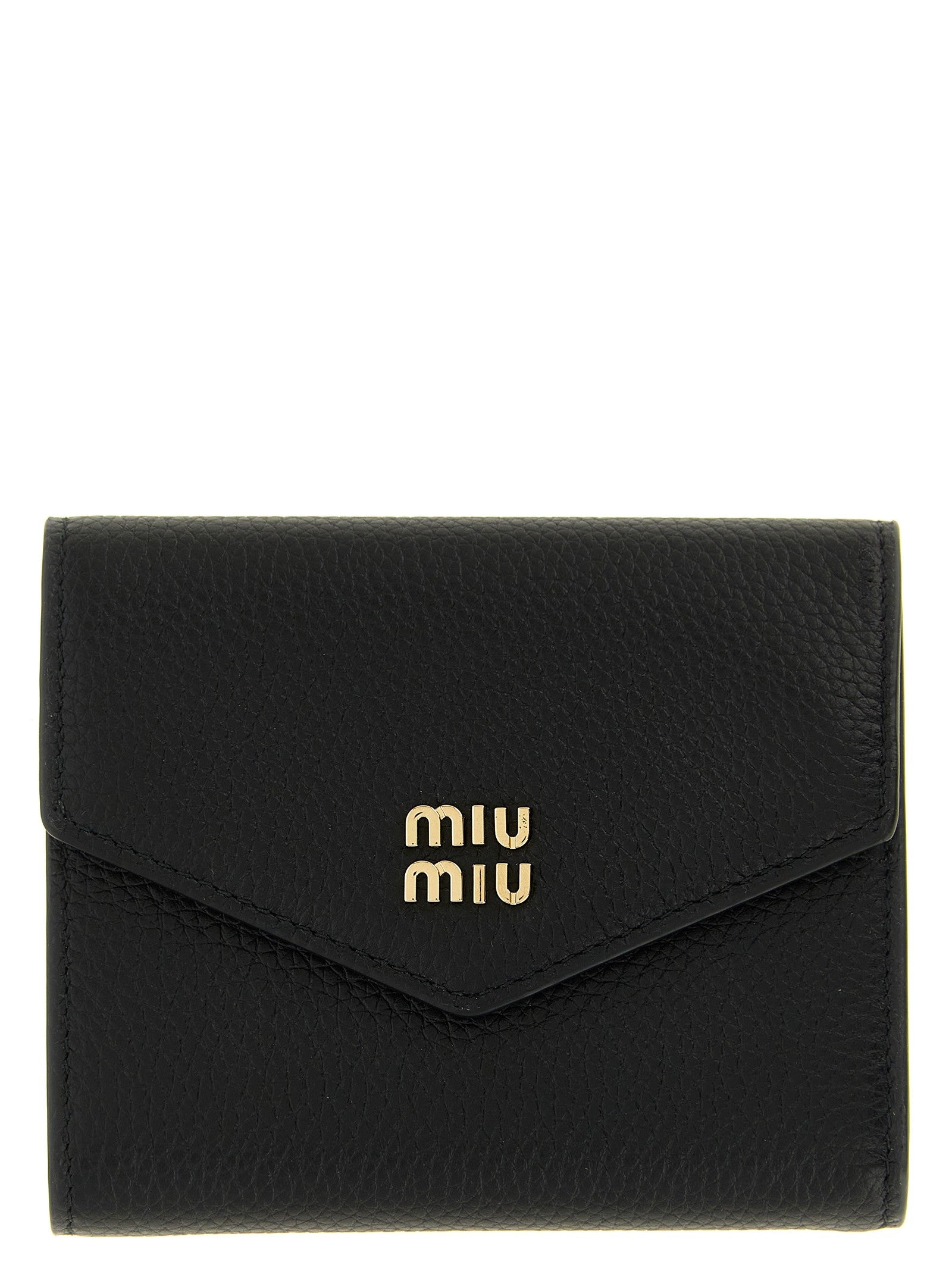 Miu Miu Compact Wallet Black