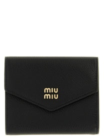 Miu Miu Compact Wallet Black