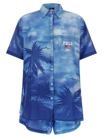 Polo Ralph Lauren Complete Palme Print Blue