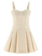 Balmain Conchiglie Dress White