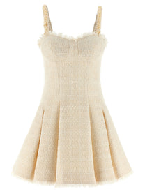 Balmain Conchiglie Dress White