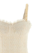 Balmain Conchiglie Dress White, view 3