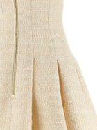 Balmain Conchiglie Dress White, view 4