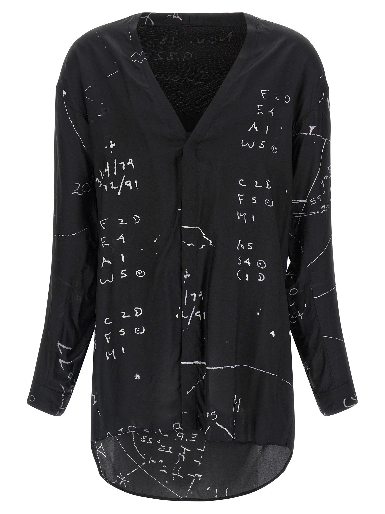 Rick Owens Concordian Shirt Black