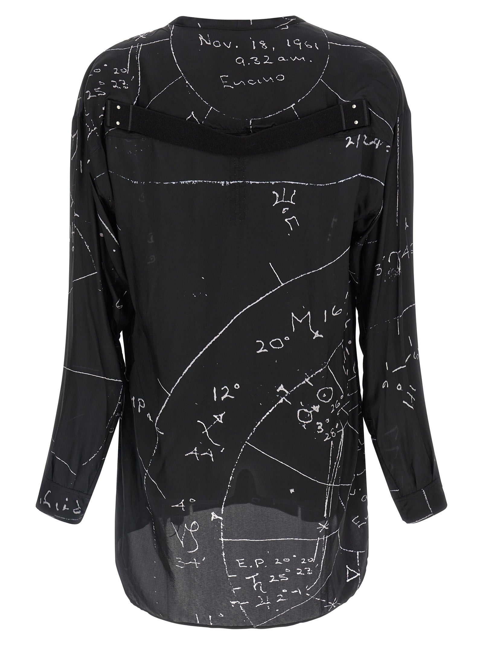 Rick Owens Concordian Shirt Black