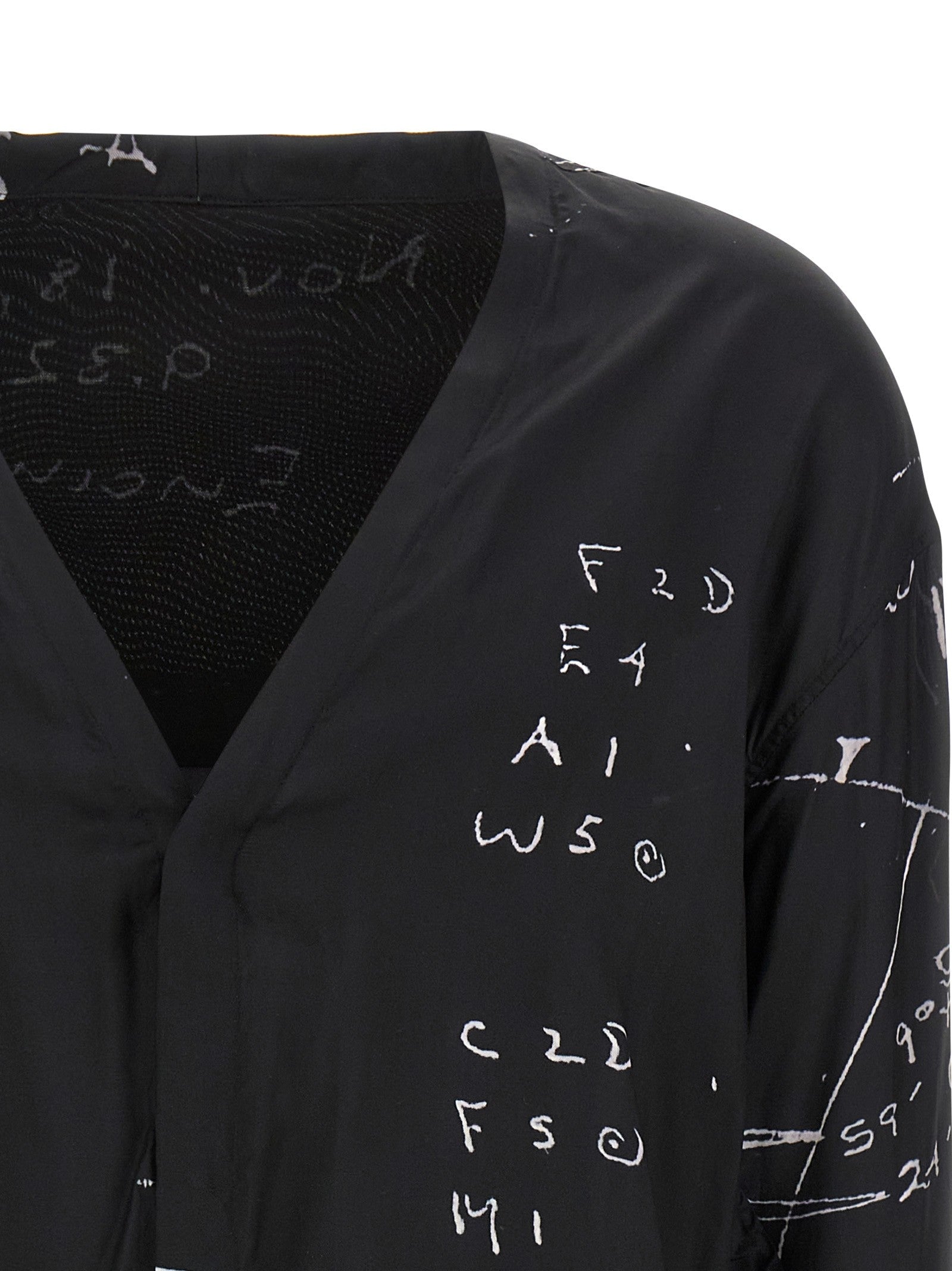 Rick Owens Concordian Shirt Black