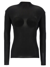 Jean Paul Gaultier Cone Sweater Black