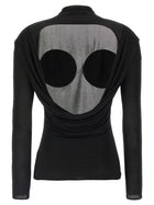 Jean Paul Gaultier Cone Sweater Black, view 2