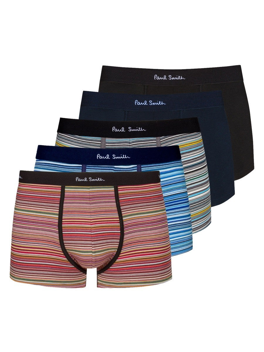 Paul Smith Men's Confezione DA Cinque Boxer Multicolor
