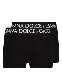 Dolce &amp; Gabbana Men's Confezione DA Due Boxer Black