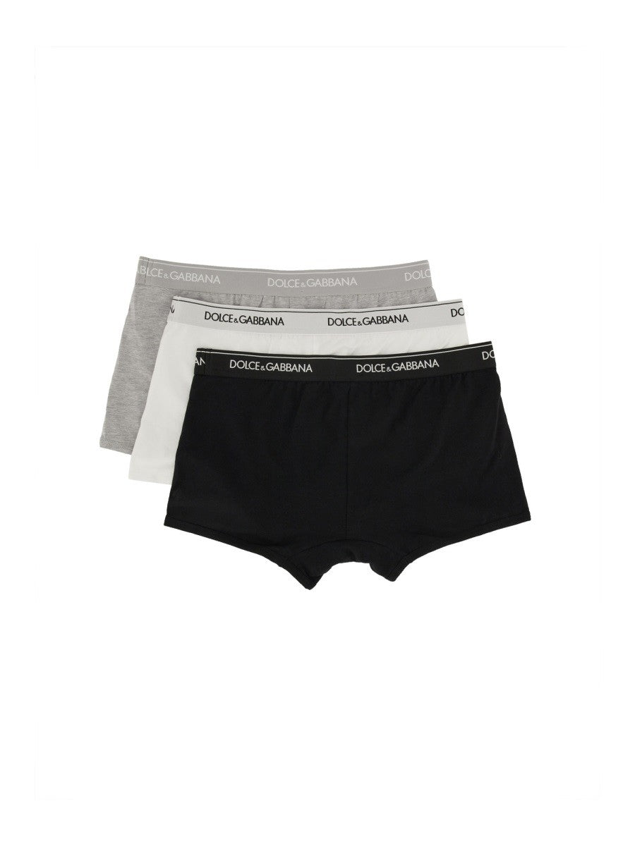 Dolce &amp; Gabbana Men's Confezione DA Tre Boxer Multicolor