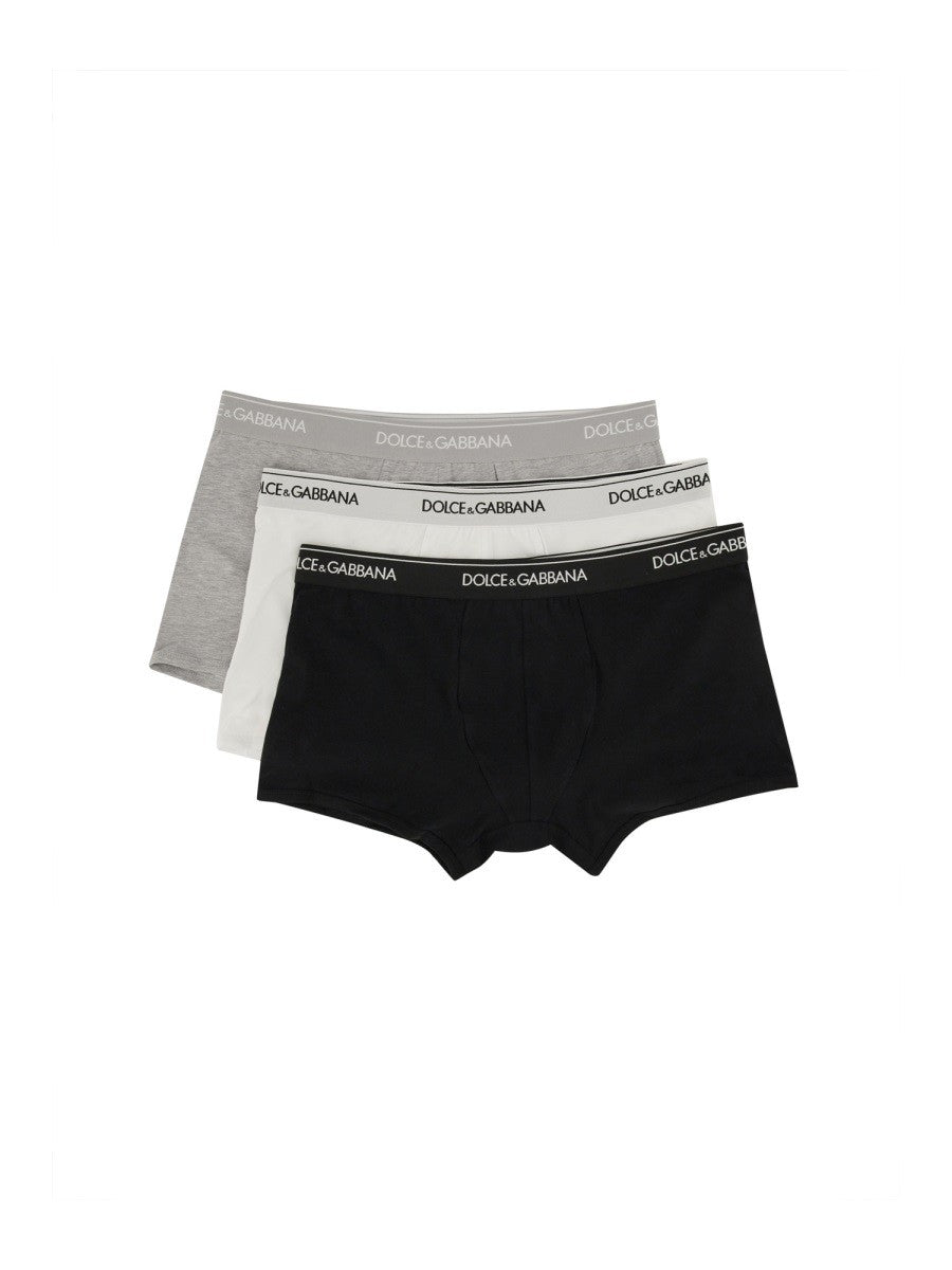 Dolce &amp; Gabbana Men's Confezione DA Tre Boxer Multicolor