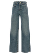 Brunello Cucinelli Contemporary Loose Blue Jeans Blue