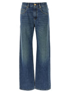 Brunello Cucinelli Contemporary Loose Jeans Blue