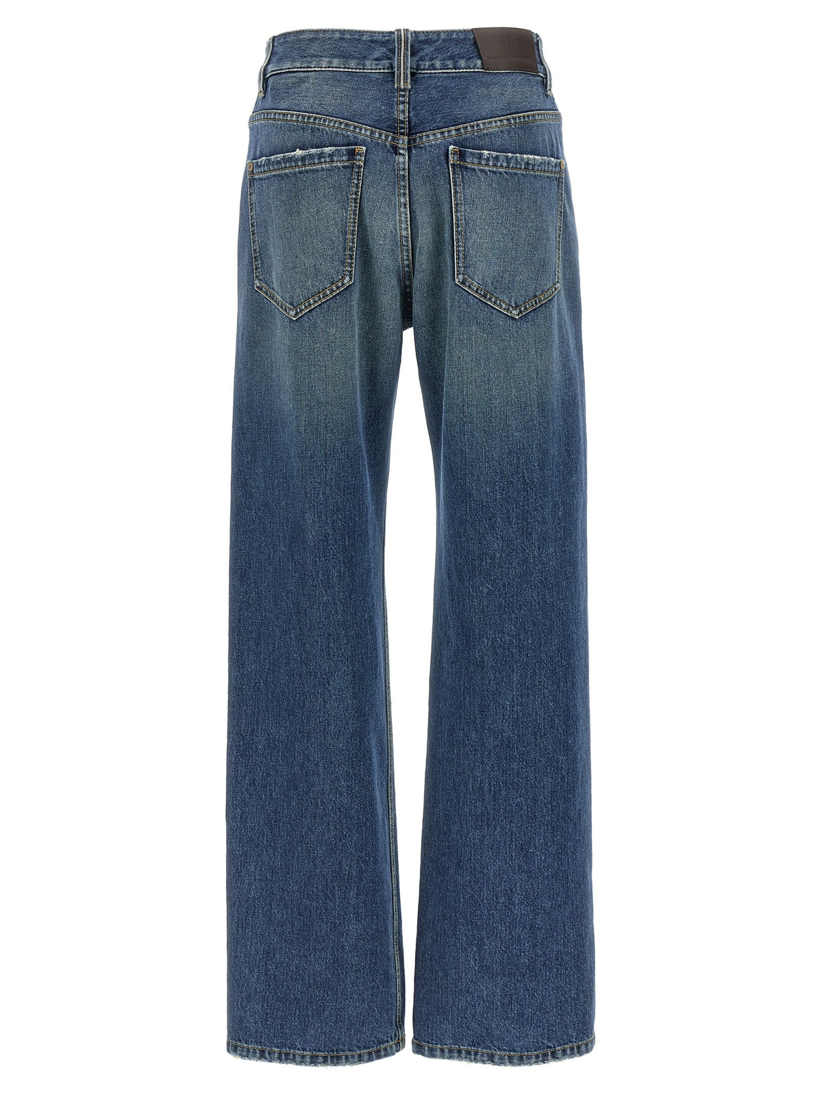Brunello Cucinelli Contemporary Loose Jeans Blue, view 2