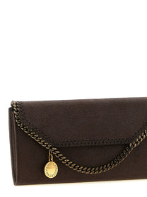 Stella McCartney Continental Falabella Wallet on Chain Brown