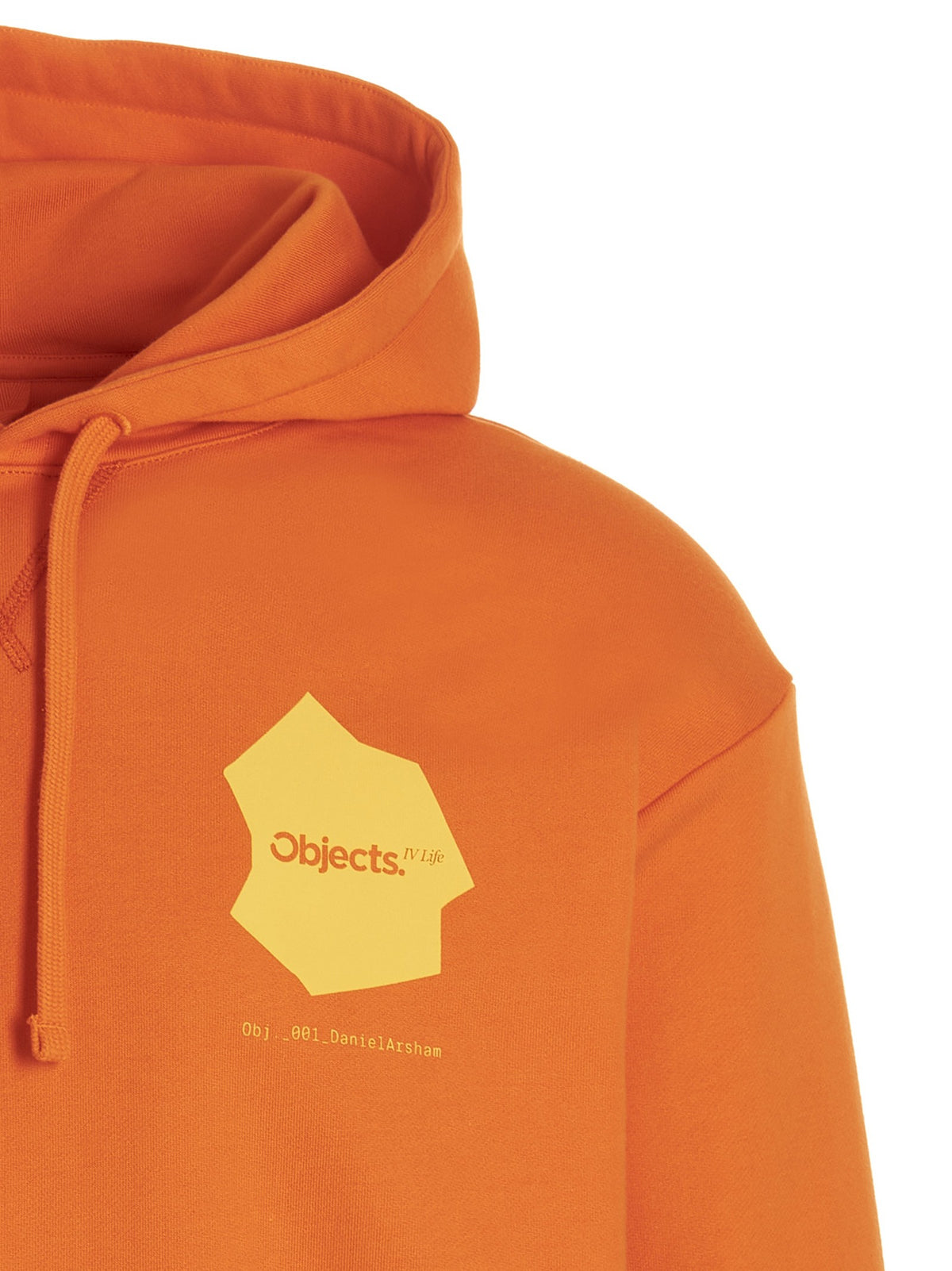 Objects Iv Life Continuity Hoodie Orange, view 3