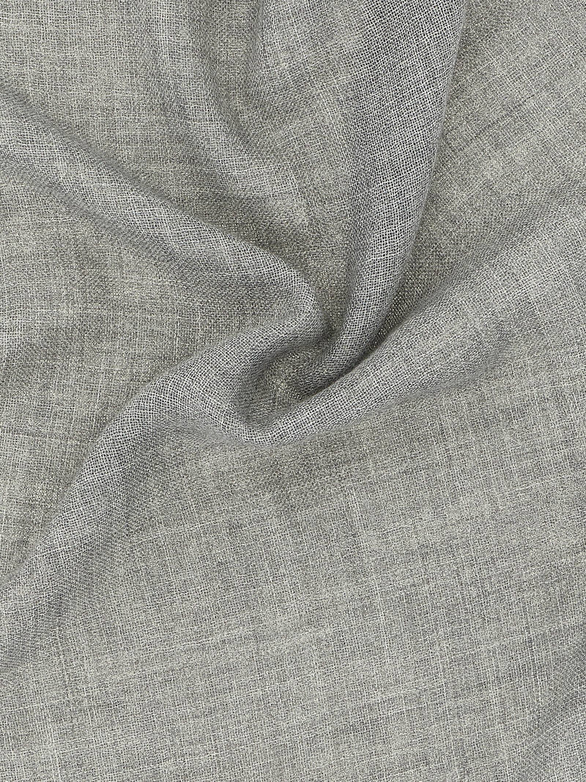 Brunello Cucinelli Contrast Border Scarf Grey, view 3