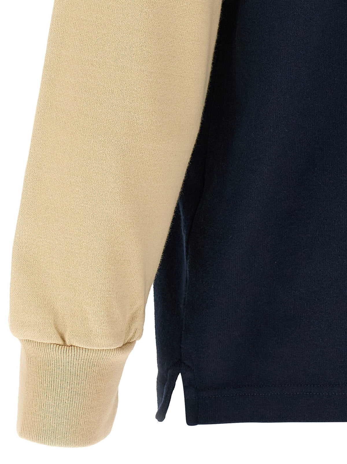JW Anderson Contrast Collar Polo Shirt Gold, view 4