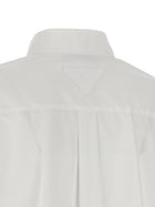 PRADA Contrast Cuffs Shirt White, view 6