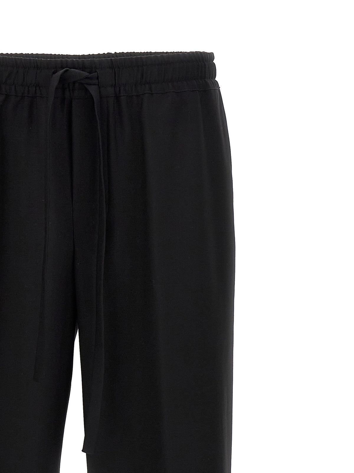 Dolce &amp; Gabbana Contrast Piping Pants Black