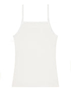 courrèges Women's Contrasting Tank Top White, view 3