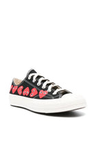 Converse Unisex Chuck Multi Hearts Sneaker Black, view 2