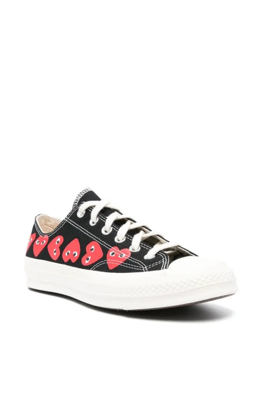 Converse Unisex Chuck Multi Hearts Sneaker Black, view 2
