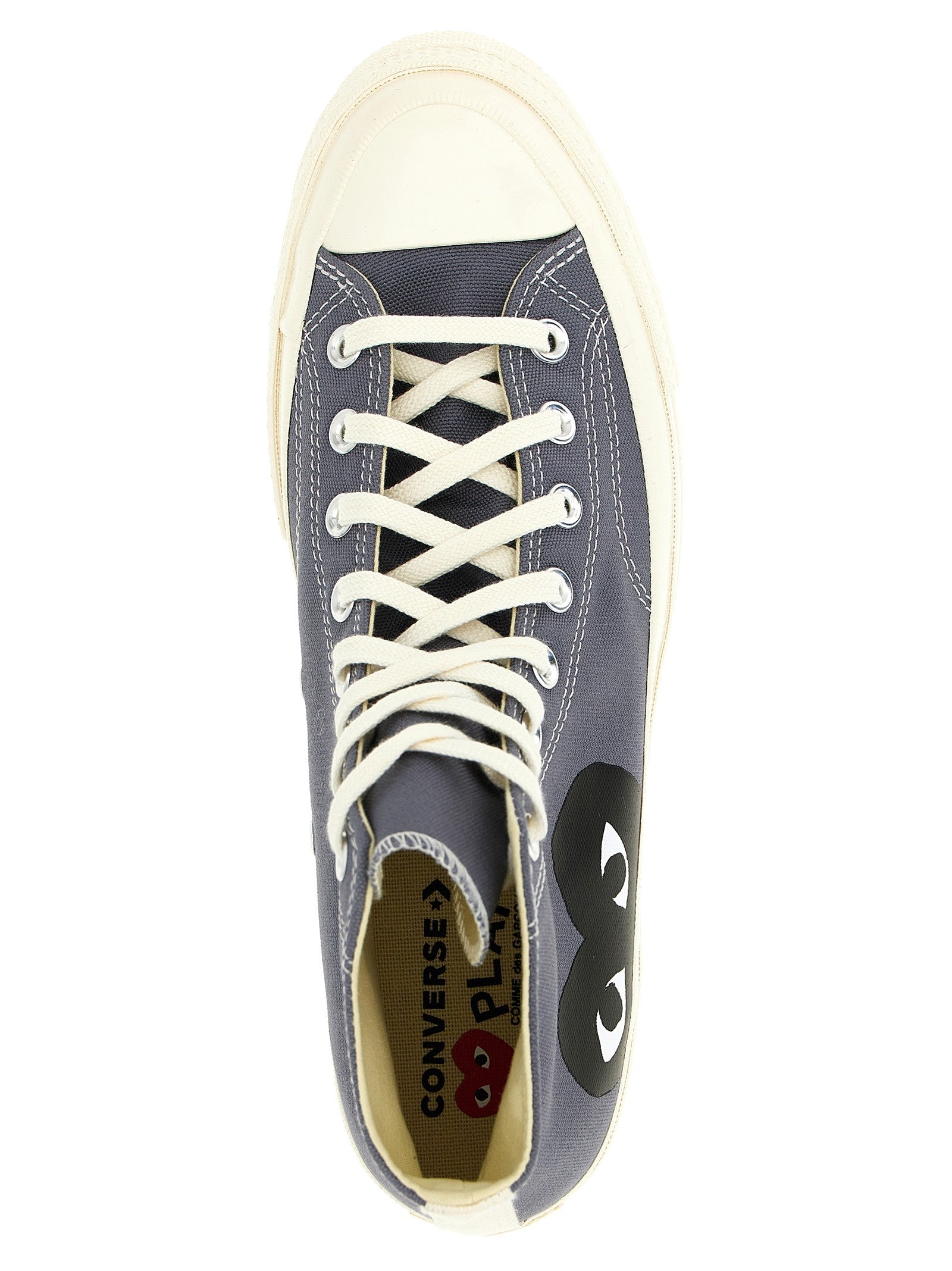 Comme Des Garcons Play Converse Commedesgarçons Play Chuck Sneakers Grey