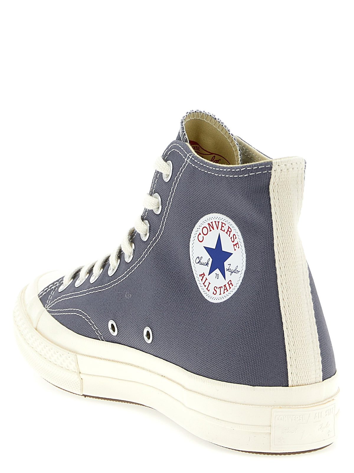 Comme Des Garcons Play Converse Commedesgarçons Play Chuck Sneakers Grey, view 3