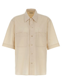 Lemaire Convertible Shirt Beige