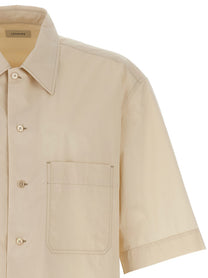 Lemaire Convertible Shirt Beige