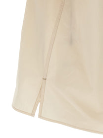 Lemaire Convertible Shirt Beige