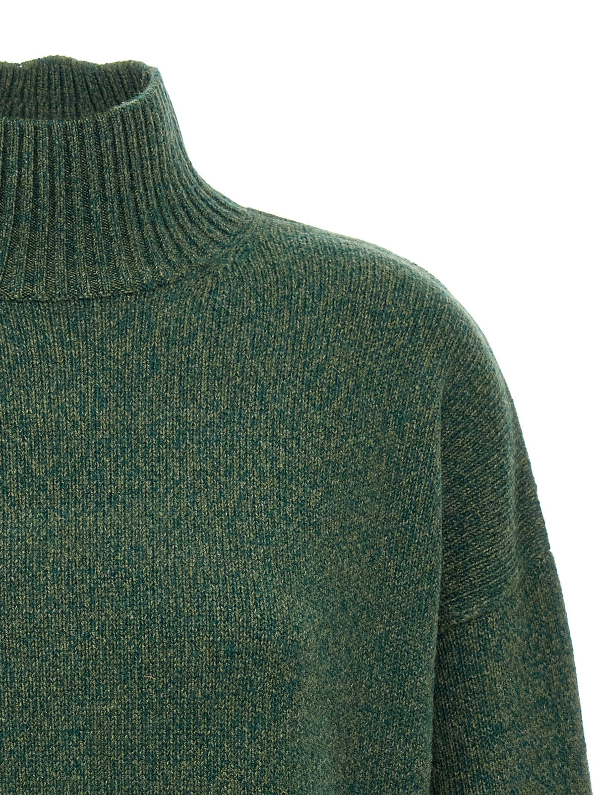 Victoria Beckham Convertible Sweater Green, view 4