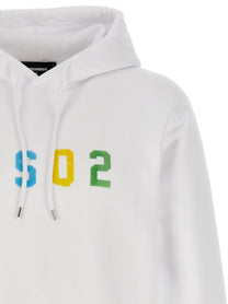Dsquared2 Cool Fit Hoodie White
