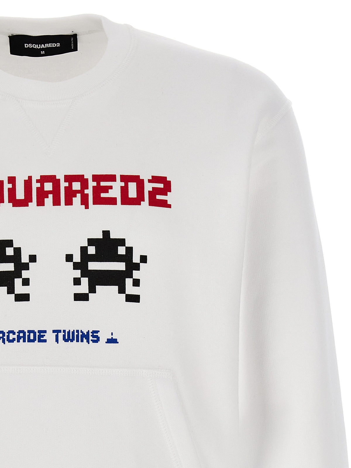 Dsquared2 Cool Fit Sweatshirt White, view 3